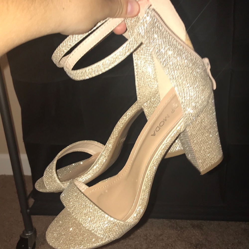 Sparkly heels